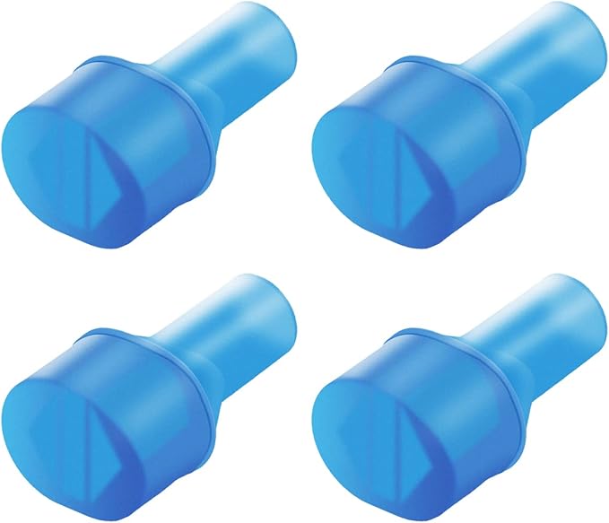 Big Bite Valve Replacement Mouthpiece Water Hydration Bladder Valve 4 Pack by QINGLER