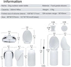 Foldable Portable Dog Water Bottle, 2 in 1 Integrated Collapsible Dog Water - Image 2