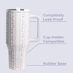 HydroJug Traveler - 40 oz Water Bottle - Fits in Cup Holder - Image 2