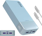JUOVI Portable Charger 65W Power Bank 20000mAh Compact USB C Laptop Power Bank by JUOVI