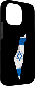 Israel National Flag Distressed Map Case - Image 3