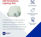 Lithonia Lighting Basics Low Profile Emergency Light, LED Emergency Lights - Image 2