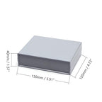 Fielect 5.91" x 4.72" x 1.57" Dustproof Electronic Junction Box Plastic - Image 2