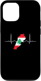 Lebanon Heart Lebanese Heartbeat Vintage Lebanon Map Case by Unknown