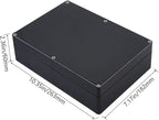 Project Box IP65 Waterproof Junction Box ABS Plastic Black Electrical Boxes DIY - Image 2