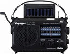 Kaito KA500IP-BLK Voyager Solar/Dynamo AM/FM/SW NOAA Weather Radio by Kaito