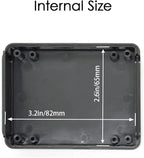 LeMotech 5 Pieces ABS Plastic Electrical Project Case Power Junction Box - Image 3