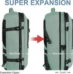 Vancropak Travel Bag, Large 40L Carry on Backpack Airline Approved Expandable - Image 4