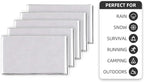 Emergency Survival Blanket, Mylar Thermal Blanket, Gigantic Space Blanket 82" x - Image 7