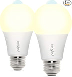 Sengled Motion Sensor Light Bulbs, A19 LED Dusk to Dawn Bulbs 3000K Soft White by Sengled