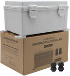 MAKERELE Waterproof Junction Box Outdoor Junction Box ABS Plastic Waterproof by MAKERELE