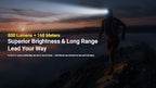 Nitecore UT27 MCT Pro 800 Lumen Running Headlamp USB-C Rechargeable Dual Power - Image 3