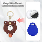 Leather Keychain Case Holder Compatible - Image 4