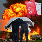 Inf-way Fire Blanket, 47.2''*47.2'' Fiberglass Fire Flame Retardent Emergency - Image 6