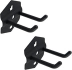Pegboard Hooks Heavy Duty Metal Steel 3/8" Square Hole Peg Hooks Suitbale by Home