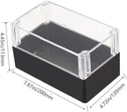 Project Box IP65 Waterproof Junction Box ABS Plastic Black Electrical Boxes DIY - Image 2