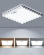 Annaror 12in Motion Sensor Ceiling Light Wired, 3000K 4000K 5000K Selectable by Annaror