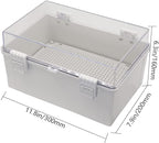 Zulkit Junction Box ABS Plastic Dustproof Waterproof IP65 Electrical Boxes - Image 2