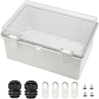 Zulkit Junction Box ABS Plastic Dustproof Waterproof IP65 Electrical Boxes by Zulkit