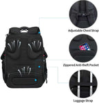 KROSER Travel Laptop Backpack 17.3 Inch XL Computer Backpack - Image 5