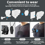 Magnetic Action Camera Chest Mount, Magnetic Neck Mount + Adjustable Neck Strap - Image 6