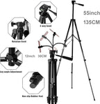 65" Aluminum Phone & Camera Tripod - Image 2