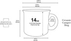 14oz Ceramic Campfire Coffee Mug - Image 4