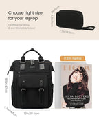 LOVEVOOK Laptop Backpack for Women Work Travel Commuter Backpack Business - Image 7