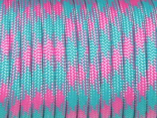 7 Strand Core 550lb Paracord Parachute Cord Lanyard Mil Spec Type III-100ft) by Unknown