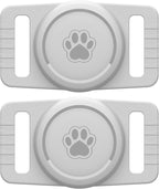 GOCII for Airtag Dog Collar Holder 2 Pack, Waterproof Dog Collar Holder for by GOCII