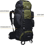 Teton 65L Explorer Internal Frame Backpack - Image 2