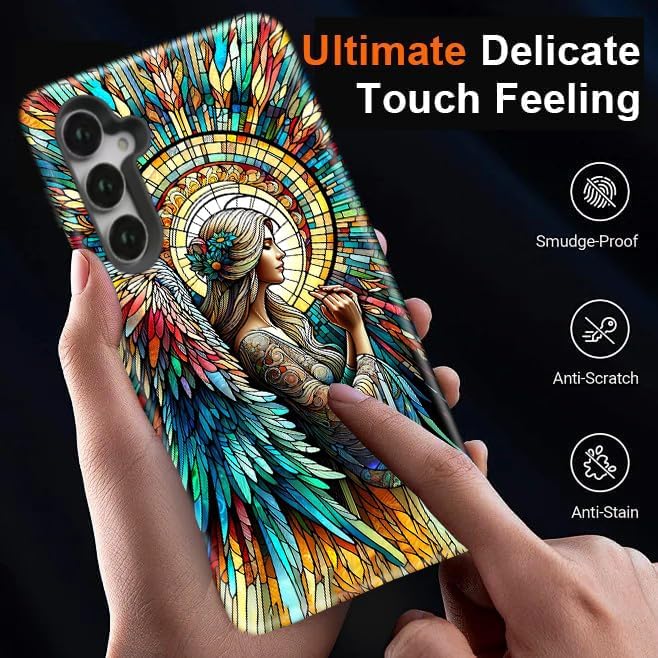 Compatible for Samsung Galaxy A37 5G Case, Dual Layer Heavy Duty 2 in 1 - Image 7