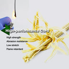 9KM DWLIFE Braided Kevlar Cord, 100lb~2000lb, High Tensile Strength, Flame - Image 5