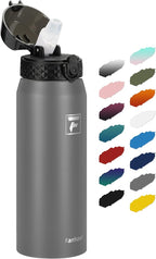 Fanhaw 24 oz Insulated Stainless Steel Water Bottle by FANHAW