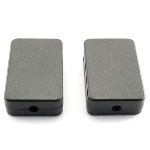 DGZZI Electrical Junction Box 4PCS Electric Plastic Black Waterproof Project - Image 4