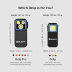 OLIGHT Oclip Pro EDC Flashlight Clip-on Light, Rechargeable 500 Lumens - Image 3