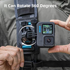 Magnetic Backpack Shoulder Strap Mount, 360° Rotatable Quick Release Backpack - Image 2