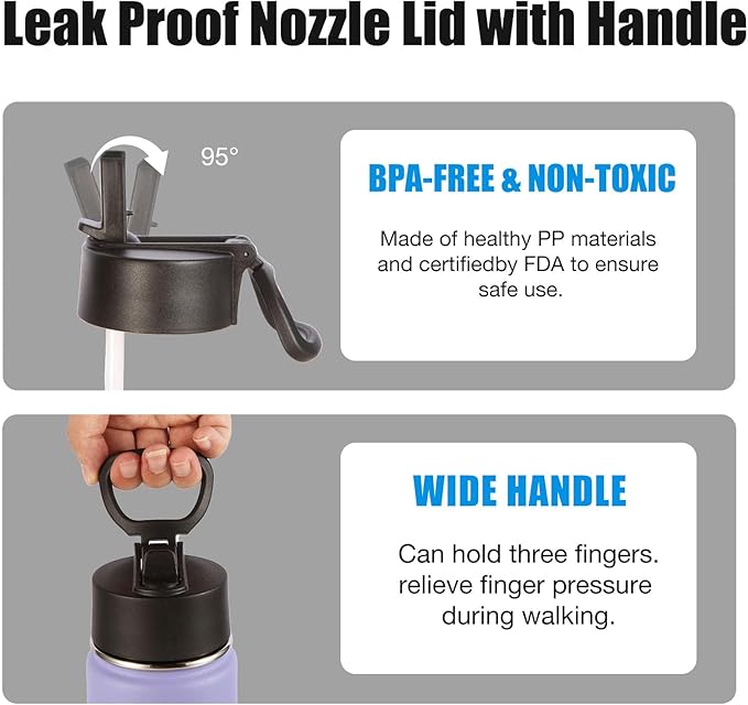 Volhoply 24oz Insulated Water Bottle - Image 6