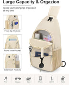 Pritent Crossbody Bags for Women Man Waterproof Sling Bag Backpack Trendy - Image 3