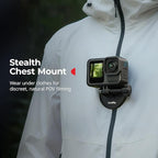 SMALLRIG Magnetic Neck Mount for Action Cameras, Quick Release Chest Mount - Image 4