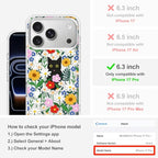 MOSNOVO for iPhone 17 Pro Case | Military Grade 6.6ft Drop Tested | Camera - Image 2