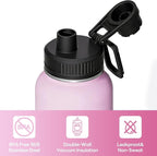 Navigate 32 oz Insulated Stainless Steel Sports Water Bottle - Image 4