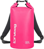 IDRYBAG Dry Bag for Kayaking Waterproof 2L/5L/10L/15L/20L, Small Dry Sack by iDrybag+