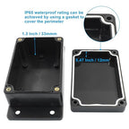 2 Pack Junction Boxes, 4 x 2.7 x 2 Inch IP65 Waterproof Project Box, ABS - Image 3
