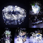 24 Pack Fairy Lights Battery Operated 7ft 20 LED Mini Twinkle String Lights - Image 6
