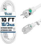 YOJOE Indoor Outdoor Extension Cord by YOJOE