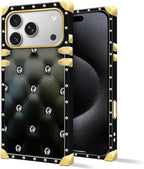 for iPhone 17 Pro Case Luxury Golden Decoration - Image 2