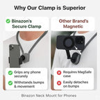 Neck Mount for Phones, Hands Free POV/Vlog Filming, Neck Cell Phone Holder for - Image 5