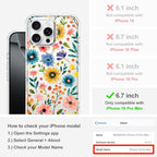 MOSNOVO for iPhone 16 Pro Max Case, Shockproof Military-Grade Protection 6.6ft - Image 2