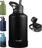 CIVAGO 64 oz Insulated Stainless Steel Water Bottle by CIVAGO